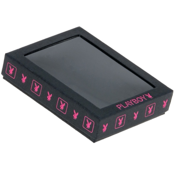 NWT Playboy Necklace Miss May Silver Plated Bunny - Picture 3 of 8